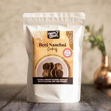 Load image into Gallery viewer, Beej Naachni Cookies - Ragi cookies with sunflower, pumkin and melon seeds (Healthy snacking)