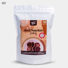 Load image into Gallery viewer, Beej Naachni Cookies - Ragi cookies with sunflower, pumkin and melon seeds (Healthy snacking)