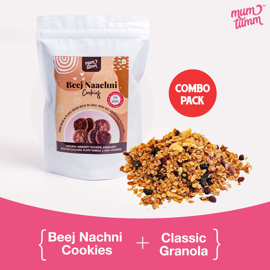 Beej Nachni +  Classic Granola - Toddlers special (age - 1.5 years and above)