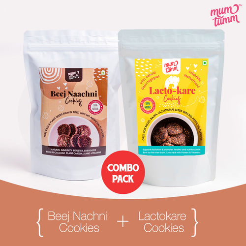 Healthy breastmilk boosting cookies combo pack. Lactokare Cookies 
