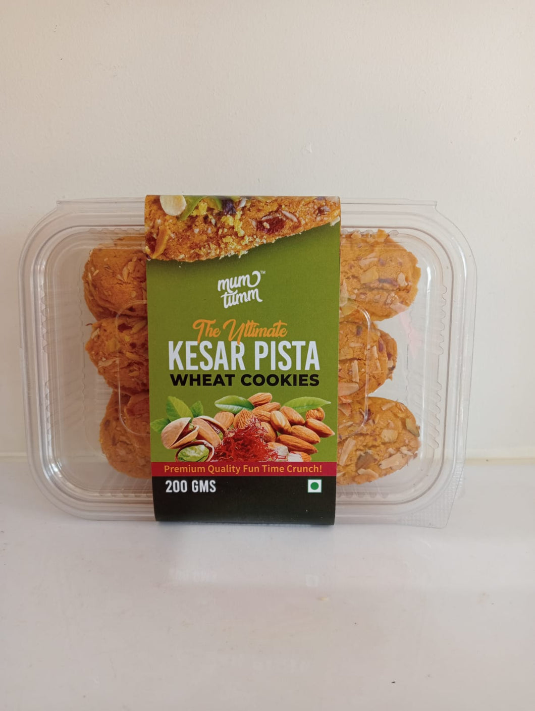 Wheat Kesar Pista cookies